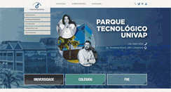 Desktop Screenshot of parquetecnologico.com.br
