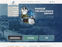 Tablet Screenshot of parquetecnologico.com.br